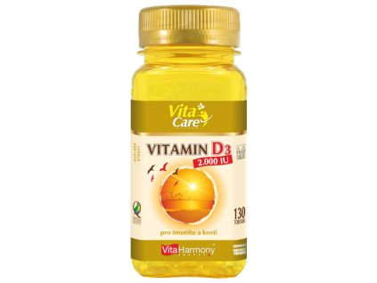 Vitamin D3 2.000 IU (130 tob.)