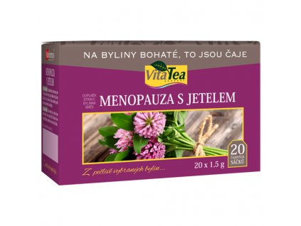 Čaj - Menopauza s jetelem (20 čaj. sášků)
