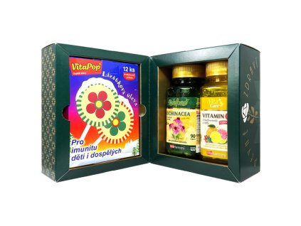 Vánoční dvojbalení s dárkem: Echinacea + vitamin C