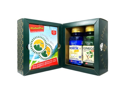 Vánoční dvojbalení s dárkem: Hořčík + Ginkgo