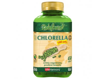 Chlorella 500 mg XXL (450 tbl.)