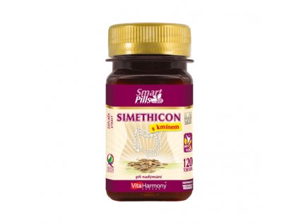 Simethicon 80 mg s kmínem (120 tob.)