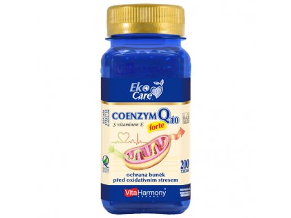VE Coenzym Q10 forte s vitaminem E (200 tob.)