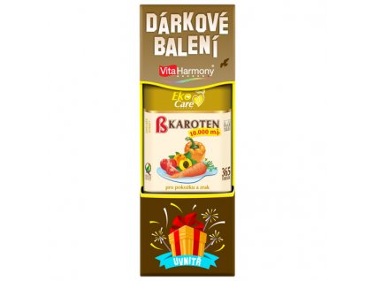 Dárkové balení - Beta karoten 10.000 m.j. (365 tob.)