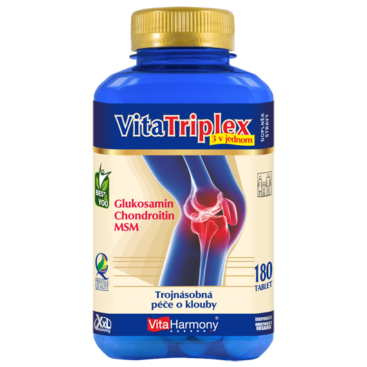VitaTriplex® XXL (180 tbl.) + Sportovní gel chladivý - 200 ml za 1 Kč