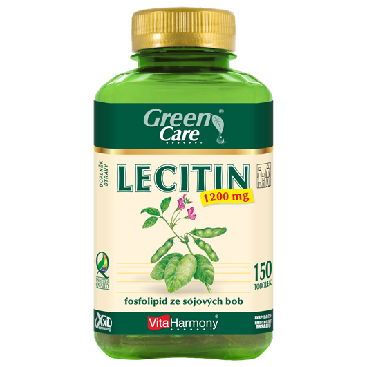 Lecitin 1200 mg XXL (150 tob.) + Konopné regenerační mléko, 200 ml za 1 Kč