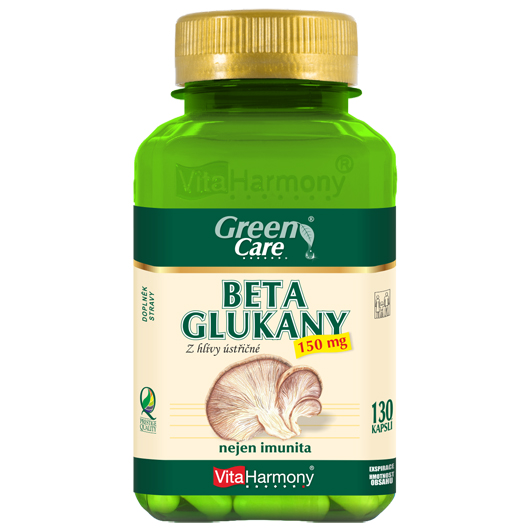 Beta glukany 150 mg extrakt z hlívy ústřičné (130 cps.)