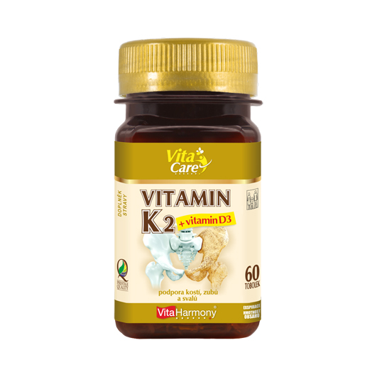 Vitamin K2 100 µg + D3 25 µg (60 tob.)