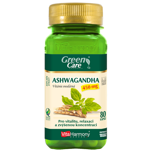 Ashwagandha 450 mg - 20% sleva