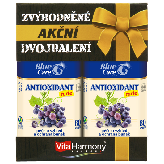 Zvýhodněné dvojbalení: Antioxidant forte (80+80 cps.)