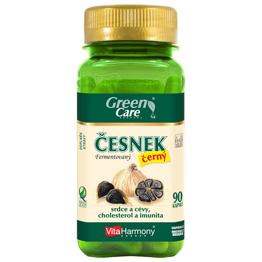 Černý česnek 500 mg (90 cps.) + VitaPop® - 12 ks za 1 Kč
