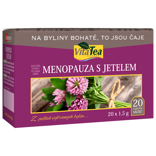 Čaj - Menopauza s jetelem (20 čaj. sáčků) - 10% sleva