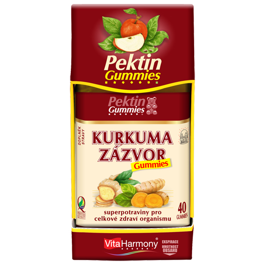 Kurkuma & Zázvor Gummies (40 gummies)