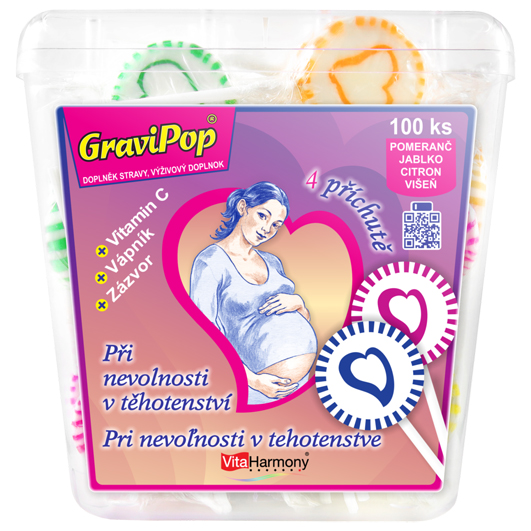 GraviPop® - stojan s lízátky - 100 ks