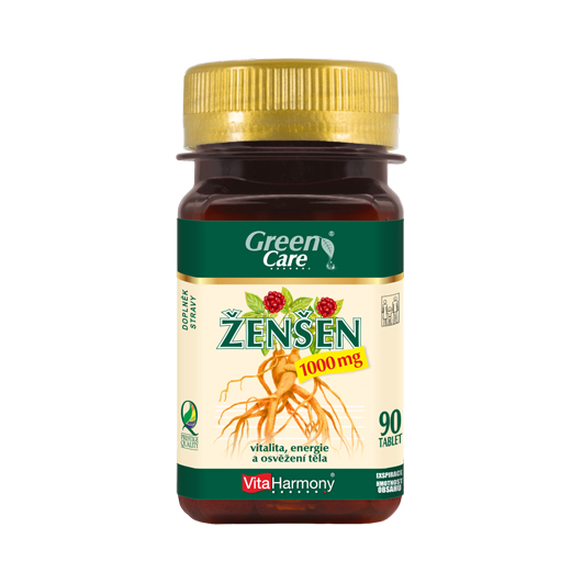 Ženšen 1000 mg (90 tbl.)