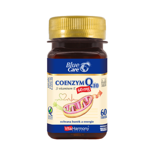 Coenzym Q10 60 mg + vitamin E - 60 tob.