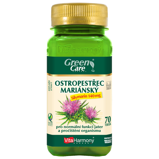 Ostropestřec Mariánský 140 mg (70 tob.)