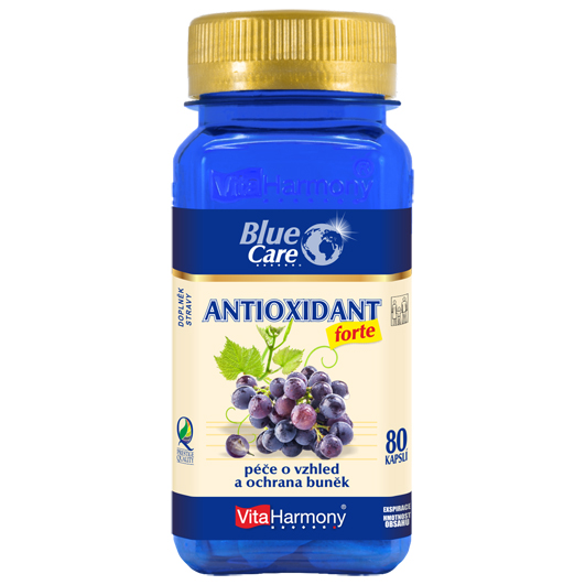 Antioxidant forte (80 cps.) + Pupalka 500 mg s vitaminem E - 30 tob. za 1 Kč
