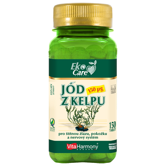 Jód z kelpu 150 µg Eko,  150 tbl.