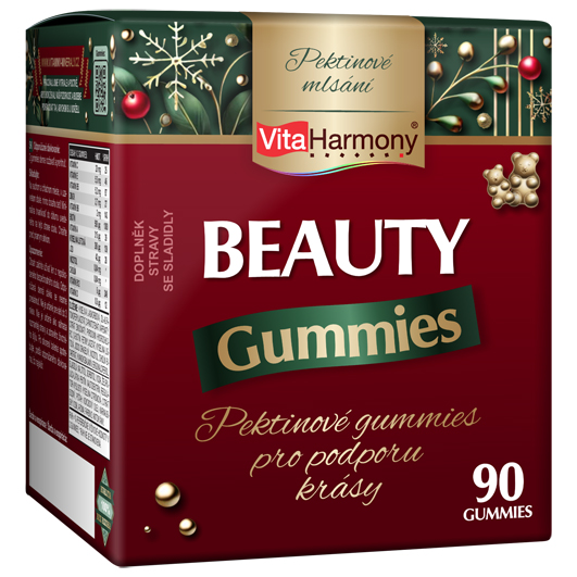 VÁNOČNÍ BALENÍ - XXL Beauty Gummies, 90 gummies
