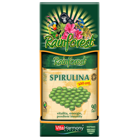 Spirulina 500 mg (90 tbl.)