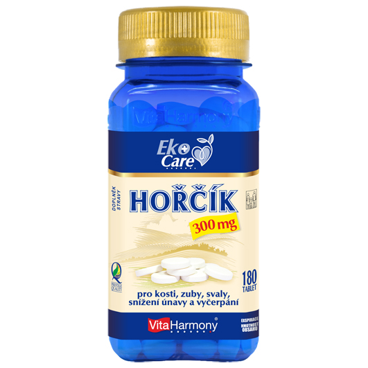 Hořčík 300 mg (180 tbl.) Eko