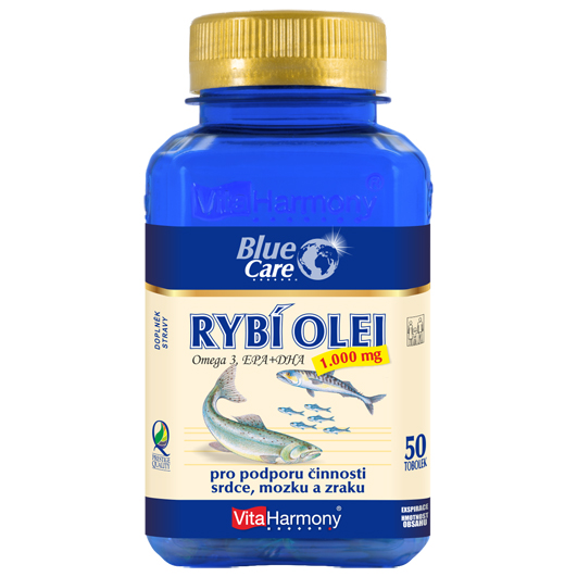 Rybí olej (Omega 3) 1.000 mg (50 tob.)