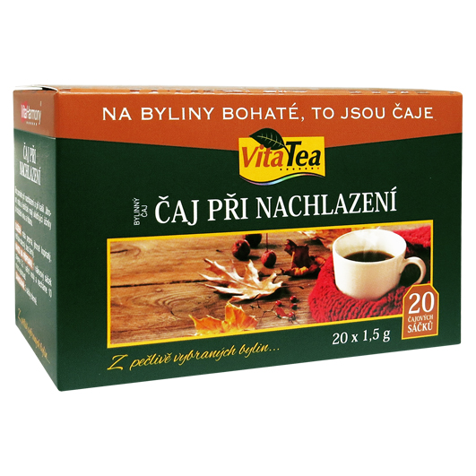 Čaj - Při nachlazení (20 čaj. sáčků)