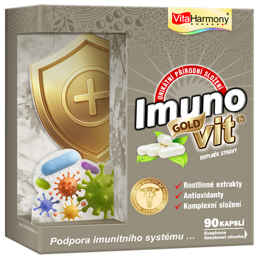 Imunovit® GOLD (90 cps.) - 10% sleva
