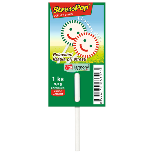 StressPop® lízátko - 1 ks - mango