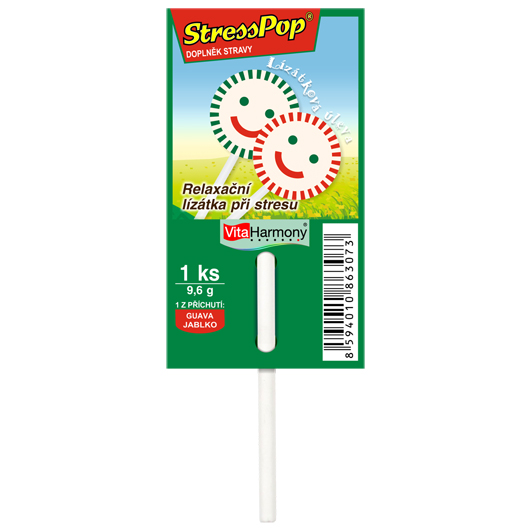 StressPop® lízátko - 1 ks - jablko