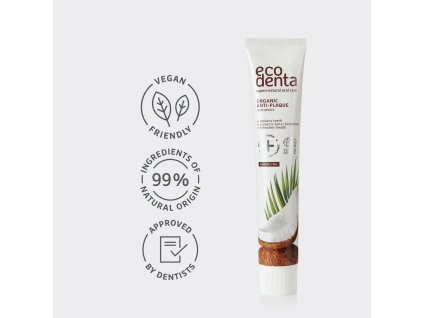 Ecodenta Zubná pasta s kokosovým olejom (2)