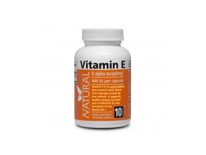 Vitamín E 400 IU prírodný NATURAL 100 kapsúl