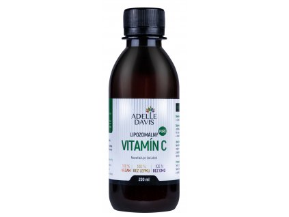 Adelle Davis tekutý lipozomálny vitamín C bez konzervantov, 200ml