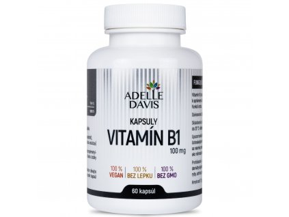 adelle davis vitamin b1 100 mg 60 kapsul