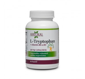 E-shop NATURAL L-Tryptophan 225 mg, 60 kapsúl