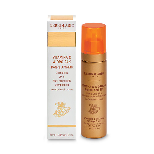 L\'Erbolario Vitamina C & Oro 24K Anti-age pleťový krém 50ml