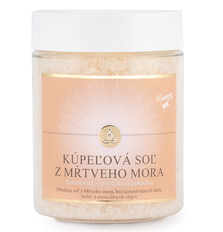 Zendreamtherapy kúpeľová soľ z mŕtveho mora - senzitívna - pre citlivú pokožku 500g