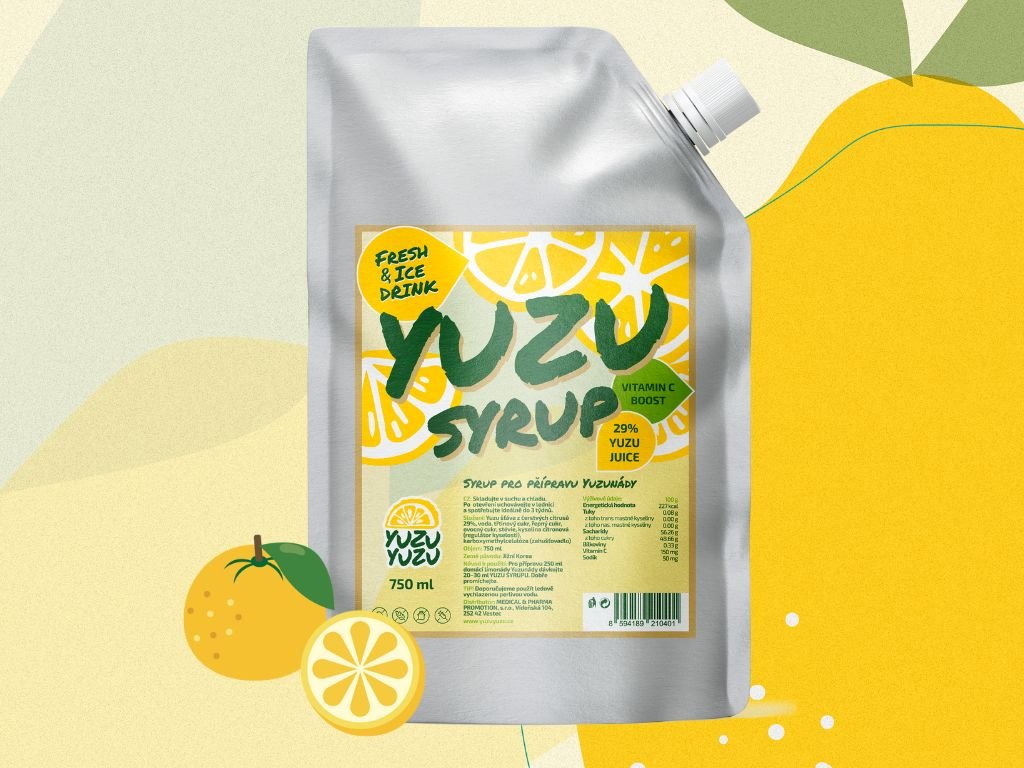 E-shop Yuzu Tea YUZU syrup 750ml