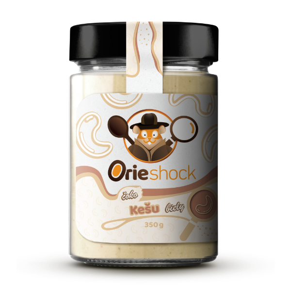 Orieshock Čoko Kešu Biely 350g