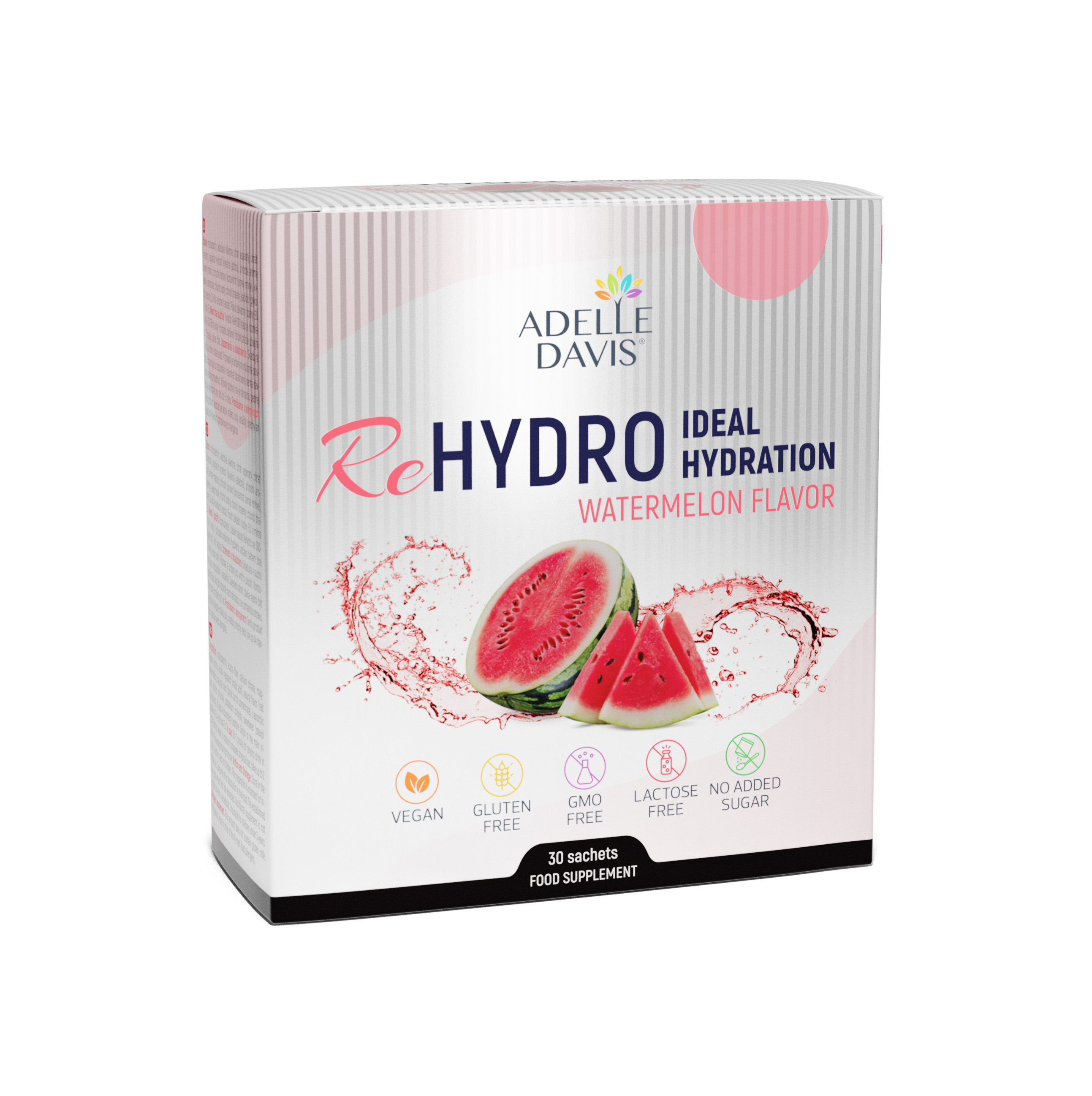 Adelle Davis - ReHYDRO Melón - Ideálny pitný režim, 30 dávok