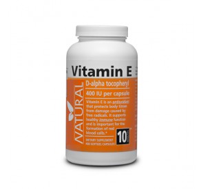 E-shop NATURAL Vitamín E 400 IU prírodný, 400 kapsúl
