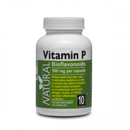 NATURAL Vitamín P 500mg, 60kapsúl