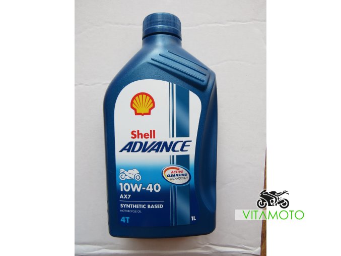 Shell Advance 10W-40 objem 1 l