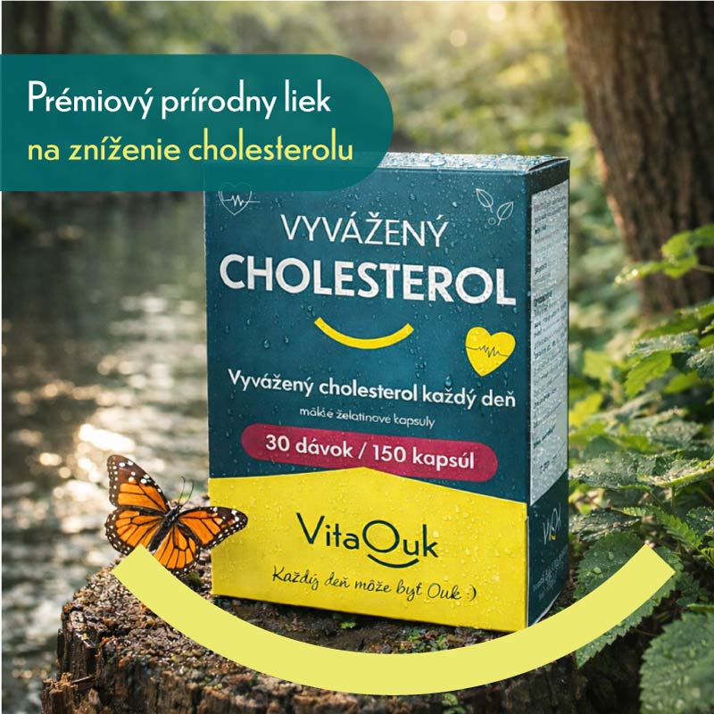 VitaOuk FORMULA je prémiový prírodny liek na zníženie cholesterolu