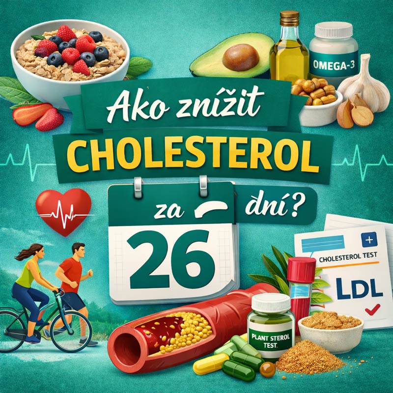ako-znižit-cholesterol-za-26-dní