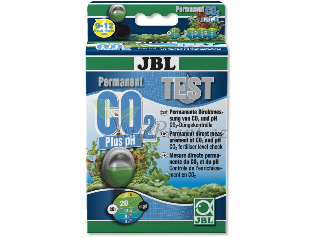 JBL Test-Set CO2/pH - permanentní (nová verze)