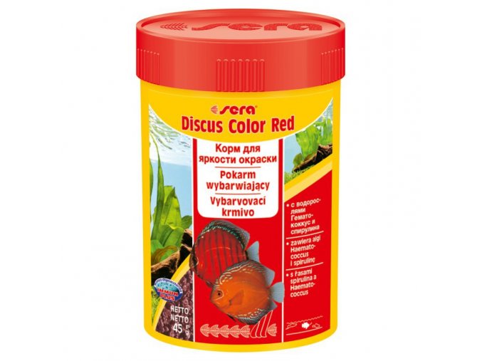 sera discus color red 100 ml