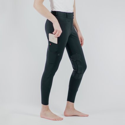 equestrian breeches for horses emilia black 2