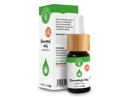 konopný olej CBD 5%